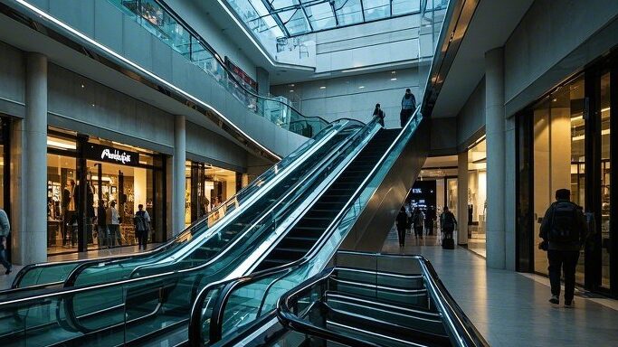 التسوق في اسطنبول: أفضل الأسواق والمراكز التجارية لشراء الهدايا والتذكارات في عام 2025 3 Modern luxury shopping mall interior in Istanbul with stylish architecture high end brand stores . 1 edited